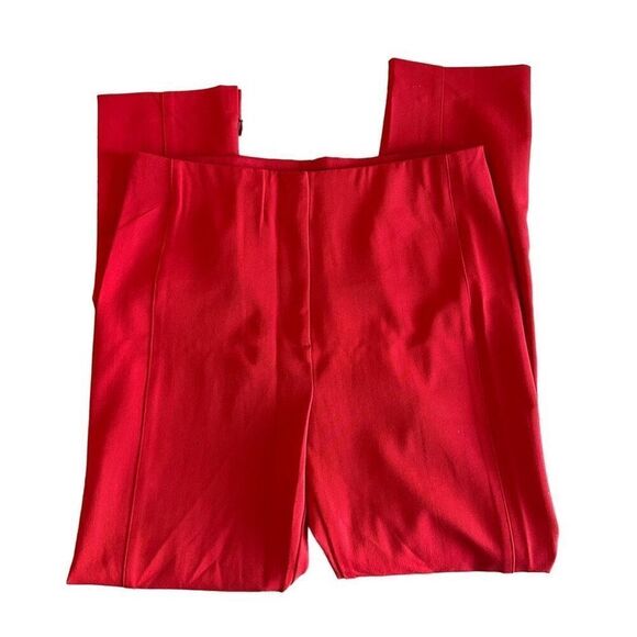 Ann Taylor red leggings - size 8 - Picture 2 of 7